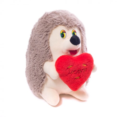 Мягкая игрушка Нижегородская игрушка Ежик с сердцем (малый) Cм-726-5 в Санкт-Петербурге