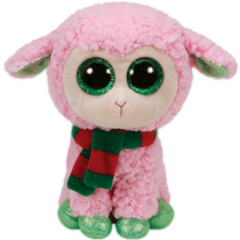 Мягкая игрушка TY Beanie Boos-Овечка розовая с шарфом 36969 в Санкт-Петербурге