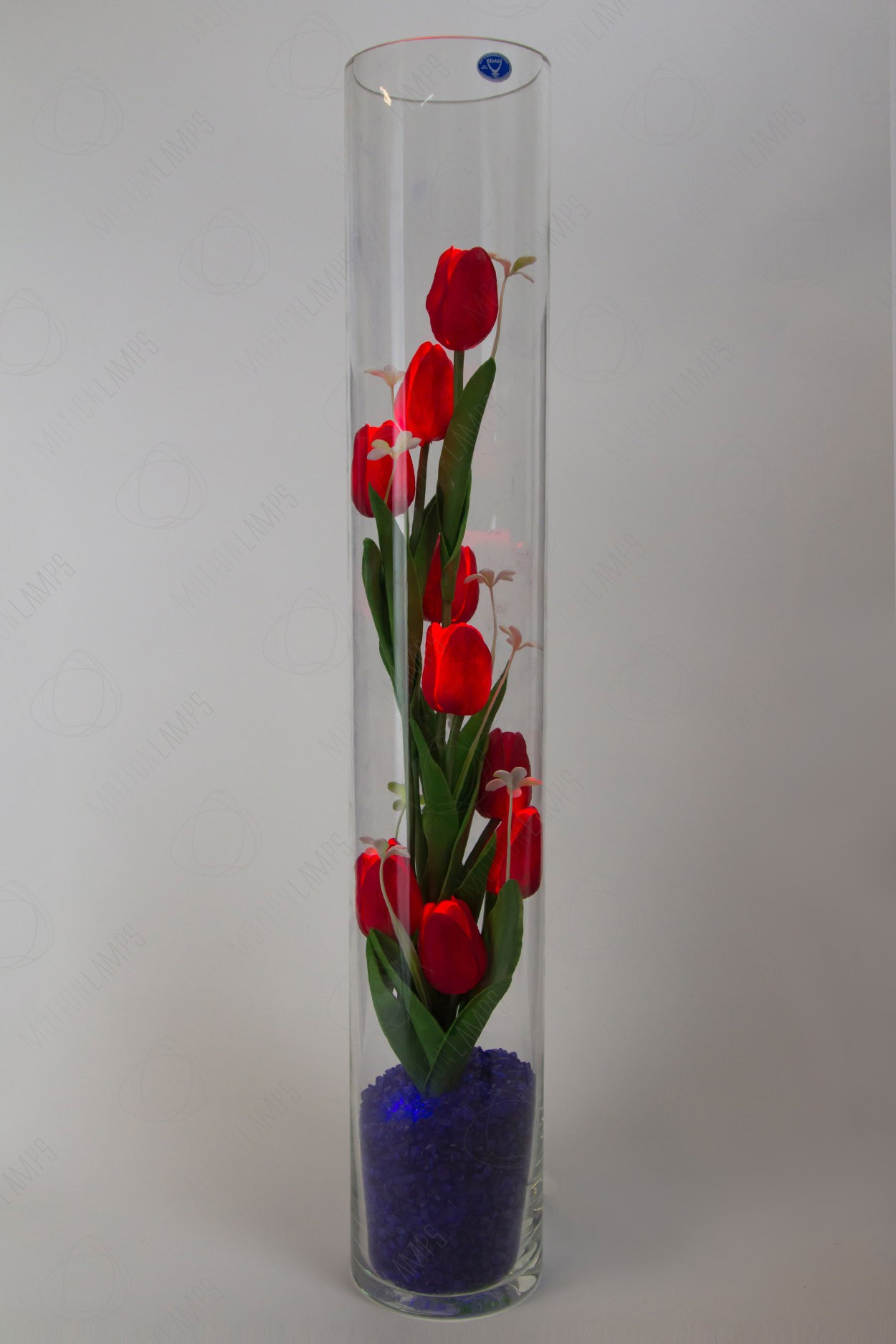 Ночник светящиеся тюльпаны 9шт Красные(син) в Санкт-Петербурге