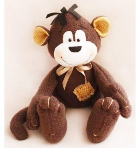 Набор Ваниль для шитья игрушки Monkey Story Обезьянка 16 см MN001 в Санкт-Петербурге